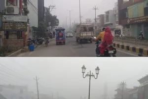 रामपुर : कोहरे से बढ़ी सर्दी, सड़कों पर रेंगते रहे वाहन...बरतें ये सावधानियां