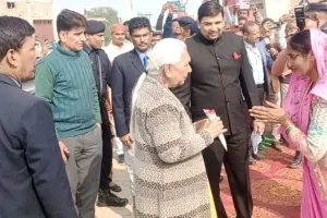 UP: Chitrakoot पहुंची राज्यपाल आनंदीबेन पटेल... जिला जेल का निरीक्षण कर टेस्ट किया खाना, जेल में पाठशाला लगाई