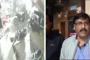 Unnao News: रंगदारी न देने पर बदमाश ने बैटरी दुकानदार पर झोंका फायर, घटना CCTV में कैद