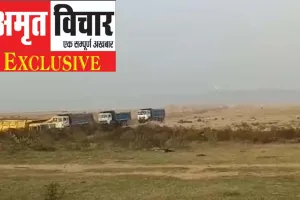 प्रयागराज: श्मशान घाट को भी नहीं छोड़ रहे बालू माफिया, कर रहे अवैध खनन, अधिकारी मस्त, किसान और जनता त्रस्त!