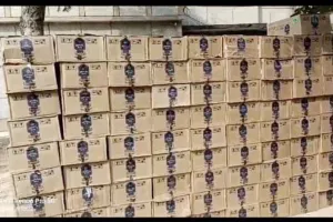 कानपुर: महाराजपुर में पुलिस ने भारी मात्रा में पकड़ी अंग्रेजी शराब, एक करोड़ बताई जा रही कीमत  