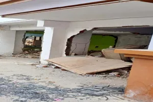 लखनऊ: माफिया मुख्तार अंसारी और उसके करीबियों की अवैध संपत्तियों पर LDA का सुबह से चल रहा हथौड़ा 