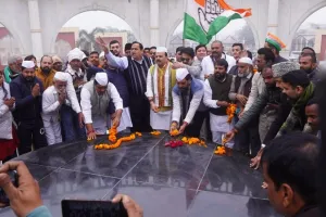 देश का संविधान और लोकतंत्र बचाने की लड़ाई लड़ रही कांग्रेस : नसीमुद्दीन 