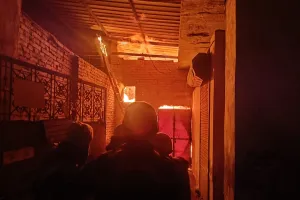 कानपुर: डेढ़ माह से बंद पड़ी फैक्ट्री में लगी आग, कड़ी मशक्कत के बाद पाया काबू