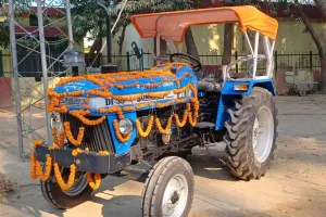 लखीमपुर-खीरी: मुख्यमंत्री कृषक उपहार योजना 2021-22 का हुआ लकी ड्रा, खीरी के तीन किसानों को प्रथम उपहार में मिले ट्रैक्टर 