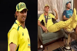 विश्व कप ट्रॉफी पर पैर रखने वाले मिशेल मार्श ने कहा- इसमें कुछ अपमानजनक नहीं था 