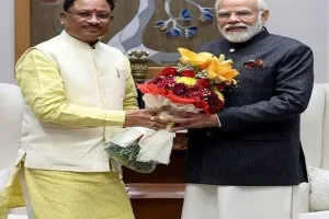 छत्तीसगढ़ के मुख्यमंत्री विष्णु देव साय ने पीएम मोदी से की मुलाकात, राज्य मंत्रिमंडल के गठन पर हुई चर्चा 