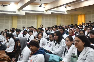 बरेली इंटरनेशनल यूनिवर्सिटी में प्राण प्रतिष्ठा कार्यक्रम हुआ प्रसारण, गूंजे जयकारे