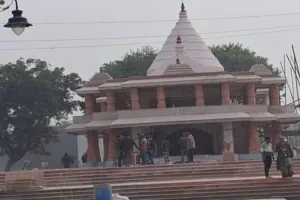 अयोध्या की तर्ज पर अरैल में तैयार हो रहा भव्य श्रीराम मंदिर