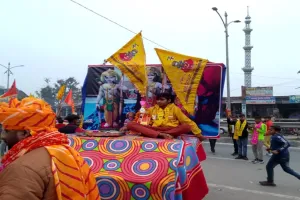 बहराइच: हारे का सहारा बाबा श्याम हमारा, गगनभेदी नारों से गूंजा जरवल क्षेत्र