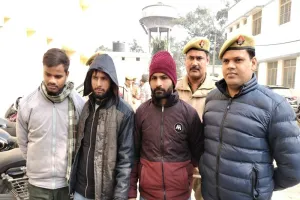 मुरादाबाद : चक्कर की मिलक में जनसेवा केंद्र में चोरी करने वाले तीन गिरफ्तार