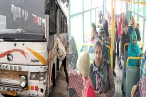 संभल : घूमने लगे बसों और ट्रकों के पहिये, हड़ताल खत्म 