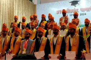 Kanpur: NSI का 51वां दीक्षांत समारोह, मेडल पाकर भावुक हुए मेधावी, किसान के बेटे ने चार मेडल किए हासिल