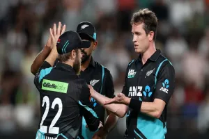 NZ vs PAK : न्यूजीलैंड ने पहले टी20 में पाकिस्तान को 46 रन से हराया, पांच मैचों की श्रृंखला में बनाई बढ़त 