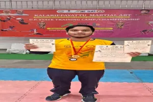 हरदोई: अनुभव ने जिले का बढ़ाया मान, खेलो इंडिया नेशनल यूथ गेम्स कलारीपयट्टू के लिए हुआ चयन