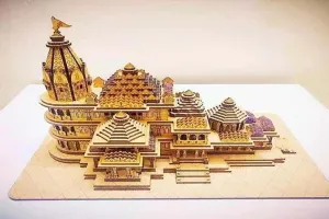 प्राण-प्रतिष्ठा: राम मंदिर ने लुभाया, 15 दिन में बिके आठ सौ से अधिक प्रतिरुप, भगवा टोपी, रामध्वज की बढ़ी मांग