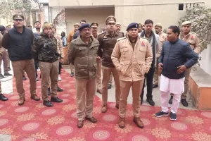 संभल में सुरक्षा के कड़े इंतजाम, एसपी ने किया भ्रमण