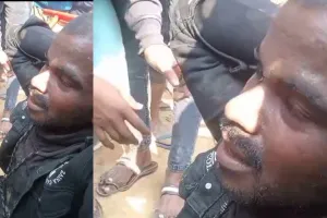 जौनपुर: बेखौफ बदमाशों ने सर्राफा से की लूट, ग्रामीणों ने एक को पकड़ कर पुलिस को सौंपा 