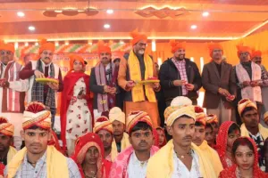 Chitrakoot: 264 जोड़ों ने दांपत्य जीवन की दहलीज पर एक साथ रखा पहला कदम; नशामुक्त जीवन का भी लें वचन- सांसद आरके सिंह पटेल...