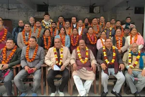 अनिल अध्यक्ष, महेश चन्द्र बने जिला मंत्री, माध्यमिक शिक्षक संघ शर्मा गुट जिला कार्यकारिणी का चुनाव संपन्न