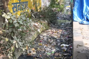 पीलीभीत: गंदगी से पट चुके शहर के नाले, सो रहे स्वच्छता के रखवाले