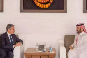 ब्लिंकन ने सऊदी क्राउन प्रिंस से की मुलाकात, गाजा संकट पर की चर्चा 