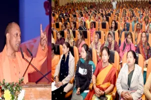 गोरखपुर में सीएम योगी ने किया लाभार्थियों से संवाद, कहा-महिला आत्मनिर्भर तो समाज स्वतः होगा सशक्त 