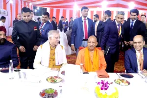 जीबीसी-4: सीएम योगी ने निवेशकों को डिनर पर बुलाया, कई मंत्री भी हुए शामिल  