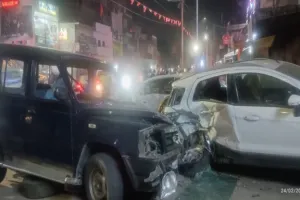 सीएम फ्लीट के आगे चल रही गाड़ी की लापरवाही ने दोनों को मार दिया, पिता ने दर्ज कराई एफआईआर 