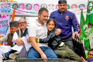 राहुल गांधी की ‘भारत जोड़ो न्याय यात्रा’ पश्चिम बंगाल के मुर्शिदाबाद जिले में पहुंची, यात्रा का पहला चरण पूरा