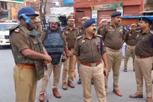 हरदोई: शहर में किया गया दंगा नियंत्रण का रिहर्सल, एसपी ने दिए ये जरूरी दिशा-निर्देश