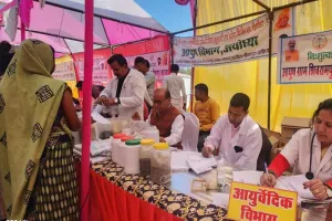 अयोध्या: सबसे अच्छी सास सुनीता और बहू बनीं मिथिलेश, यूनानी दिवस पर लगा वार्षिक आयुष मेला