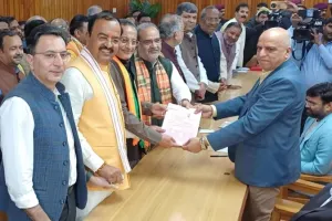 रास चुनाव: यूपी भाजपा के आठवें प्रत्याशी संजय सेठ ने दाखिल किया नामांकन 