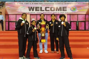 ताइक्वांडो नेशनल प्रतियोगिता: रायबरेली के तीन खिलाड़ियों ने पदक जीतकर बढ़ाया जिले का गौरव 