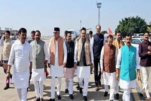 राजस्थान के सीएम भजन लाल शर्मा पहुंचे लखनऊ, सीतापुर में बीजेपी की होने जा रही बड़ी बैठक में होंगे शामिल