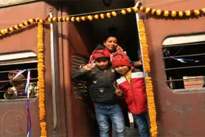 बहराइच: नानपारा से मैलानी के लिए शुरू हुई पैसेंजर ट्रेन