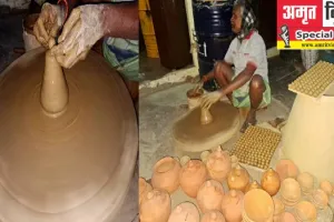 Video: बतसियों की रोशनी से जगमग होगी शब-ए-रात, तेजी से घूमने लगे कुम्हारों के चाक