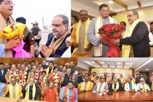 लखनऊ दौरे पर बीजेपी के लोकसभा चुनाव प्रभारी बैजयंत जय पांडा, राज्यसभा प्रत्याशियों के नामांकन में हुए शामिल