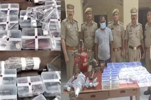 लोकसभा चुनाव में दहशत फैलाने के लिए मुरादाबाद में तैयार हो रहे थे असलहों के खेप, सरकारी जमीन पर चल रहा था कारखाना