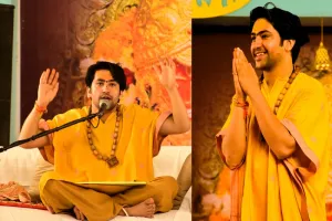 मुरादाबाद : धीरेंद्र कृष्ण शास्त्री बोले- तुम हमारा साथ दो, हम तुम्हें हिंदू राष्ट्र देंगे 