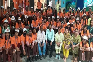 मुरादाबाद : विज्ञान के अविष्कारों और गतिविधियों को देखकर बच्चे हुए खुश