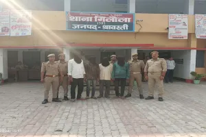 श्रावस्ती: गिलौला पुलिस ने चार गैंगस्टर को किया गिरफ्तार, गोवंश की हत्या कर काटने-बेचने का करते थे काम!