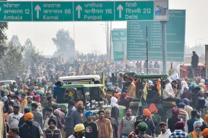 किसानों के प्रदर्शन के कारण वाहन चालकों को जाम के लिए तैयार रहने की हिदायत, बढ़ाई गई सुरक्षा 