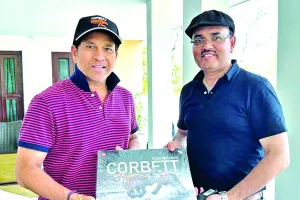 रामनगर: सचिन ने दूसरे दिन पत्नी संग उठाया जंगल सफारी का लुत्फ