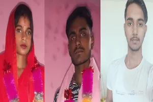 अमरोहा : सड़क हादसे में तीन लोगों की मौत, ट्रक के नीचे फंसी बाइक में उलझकर 500 मीटर तक घिसटते रहे तीनों शव