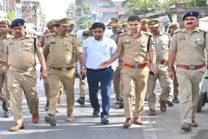 चुनाव में गड़बड़ी करने वालों पर होगी सख्त कार्रवाई : एसपी जौनपुर 