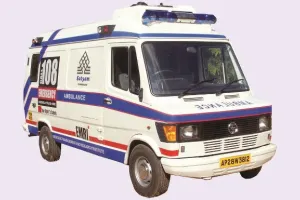 चंपावत: 108 एंबुलेंस का ब्रेक फेल, बाल-बाल बचे मरीज और स्टाफ