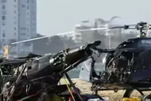 जापान में दो सैन्य हेलीकॉप्टर दुर्घटनाग्रस्त, एक की मौत, सात लापता