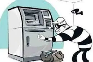 काशीपुर: चीमा चौराहे पर सेंट्रल बैंक ऑफ इंडिया के एटीएम में चोरी