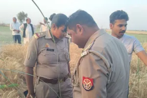 Farrukhabad News: बाघ के खूनी पंजो के निशान देख रात भर खाक छानती रही पुलिस...किसान में भय का माहौल